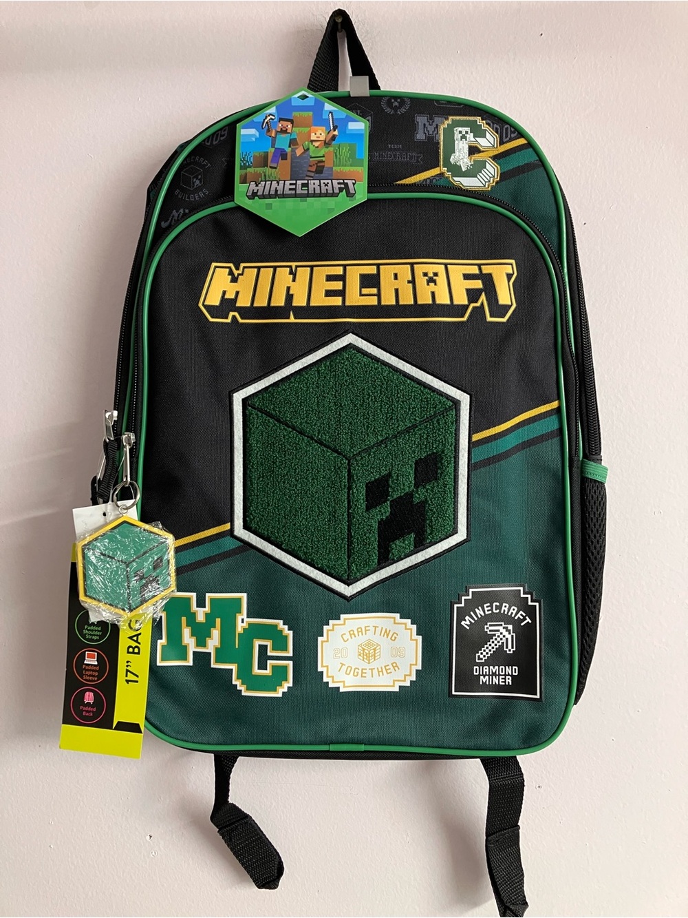 Kid’s Minecraft Varsity Backpack